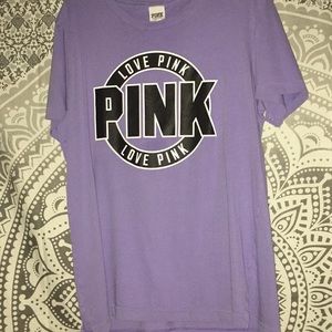 purple PINK tee